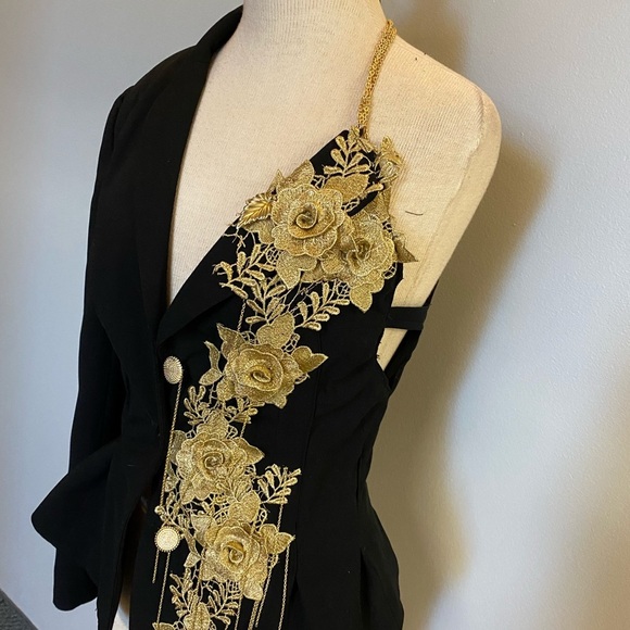 Asymmetrical party blazer - Picture 6 of 15